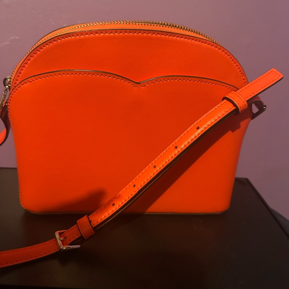Kate Spade Vibrant Orange Crossbody Bag - Picture 7 of 7